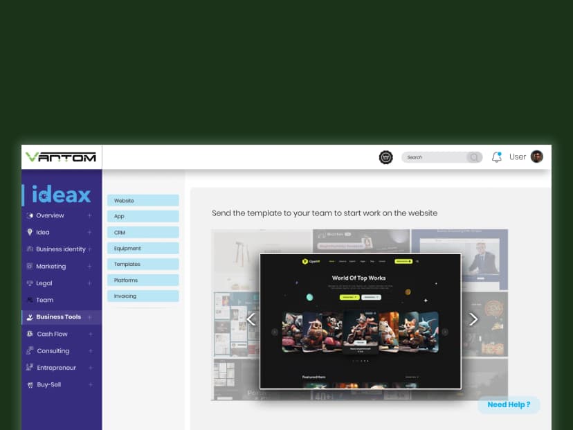 Business tools platform image